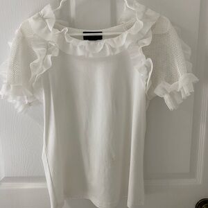 Gracia Wmens White top size L